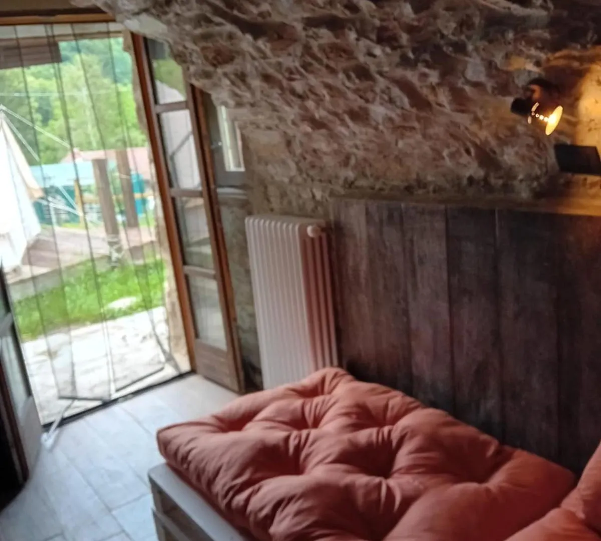Glamping C Selva Tenda Castagno Piano Porlezza Campingplads